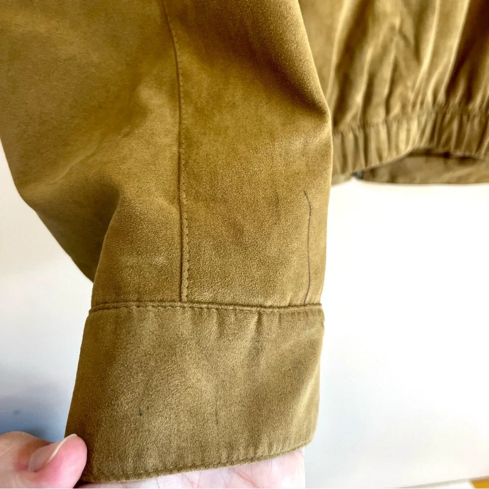 Weatherproof Men's Chore Jacket, Faux Suede, Tan, Size XL, Vintage style - Picture 12 of 12